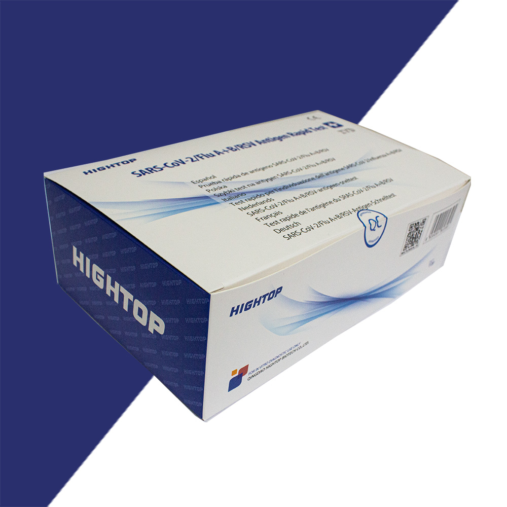 Hightop 4 in 1 +Influenza +Covid-19 Combo Antigen-Test