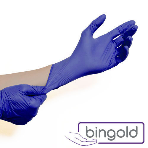 BINGOLD Nitril 30PLUS Einmalhandschuhe