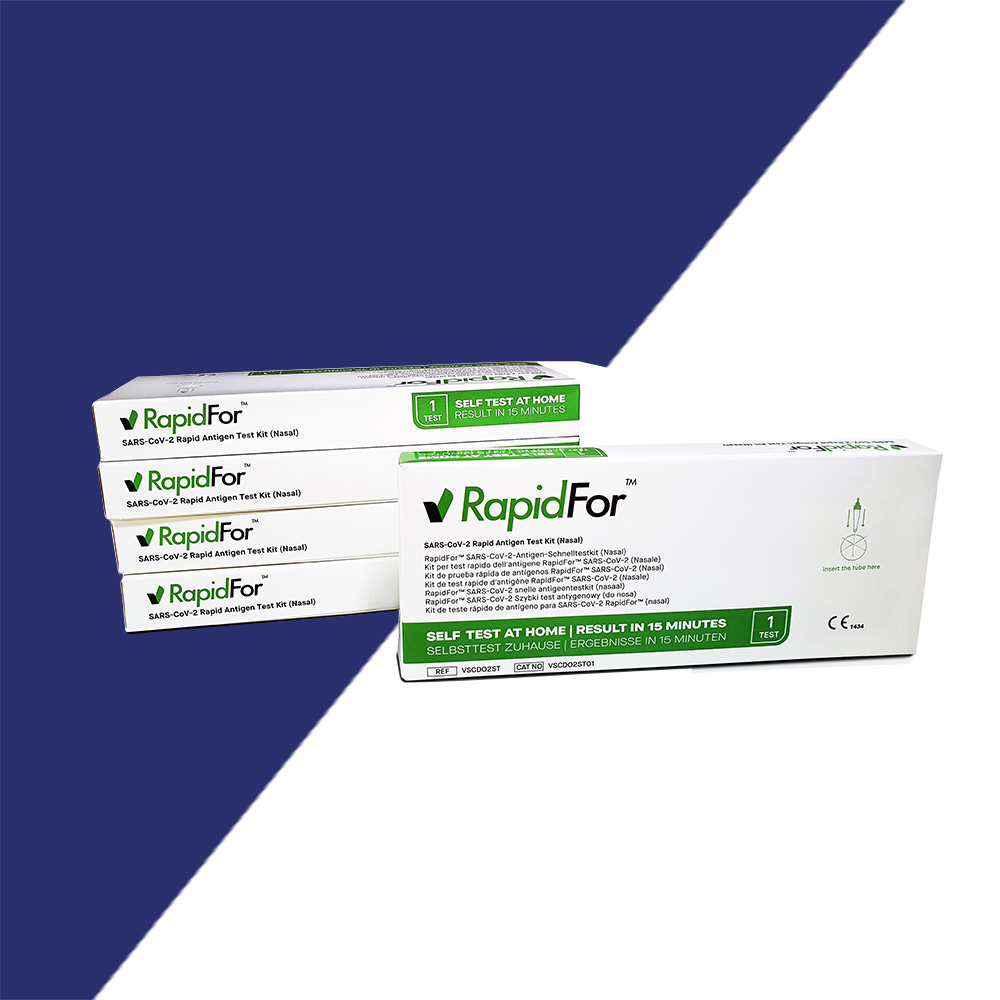 RapidFor SARS-CoV-2 Antigen Selbsttest für zuhause (LAIENTEST) CE1434