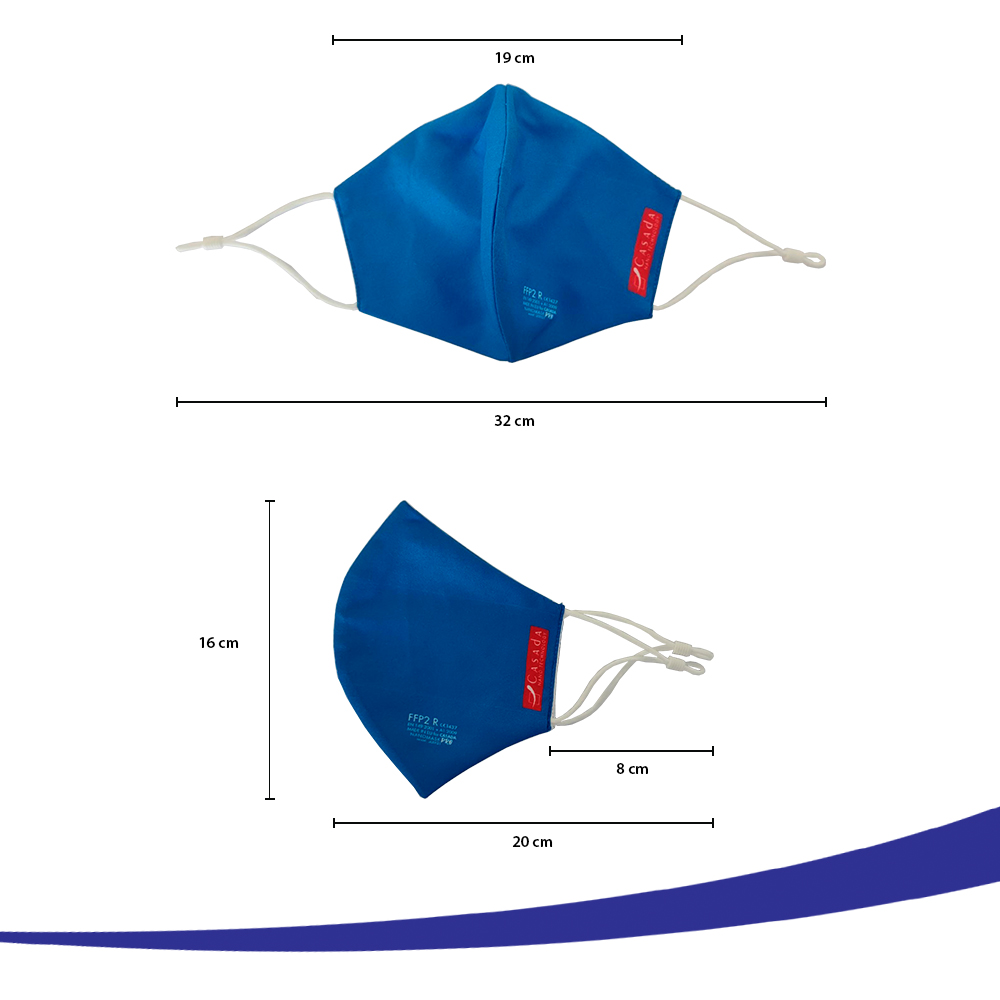 Zertifizierte FFP2 R Nano-Maske-PRO Limited Edition mit Schweif