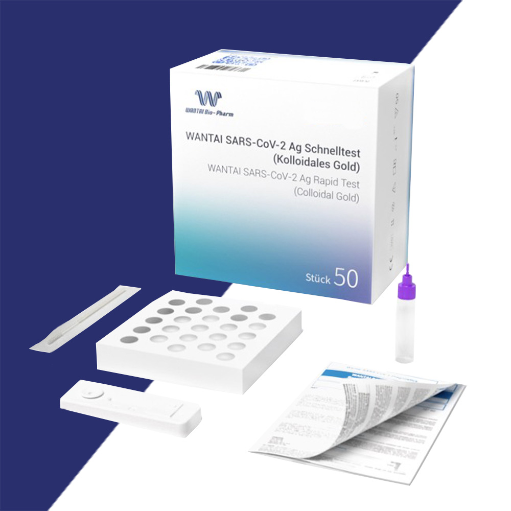 Wantai SARS-CoV-2 Antigen-Schnelltest (50er Packung)  