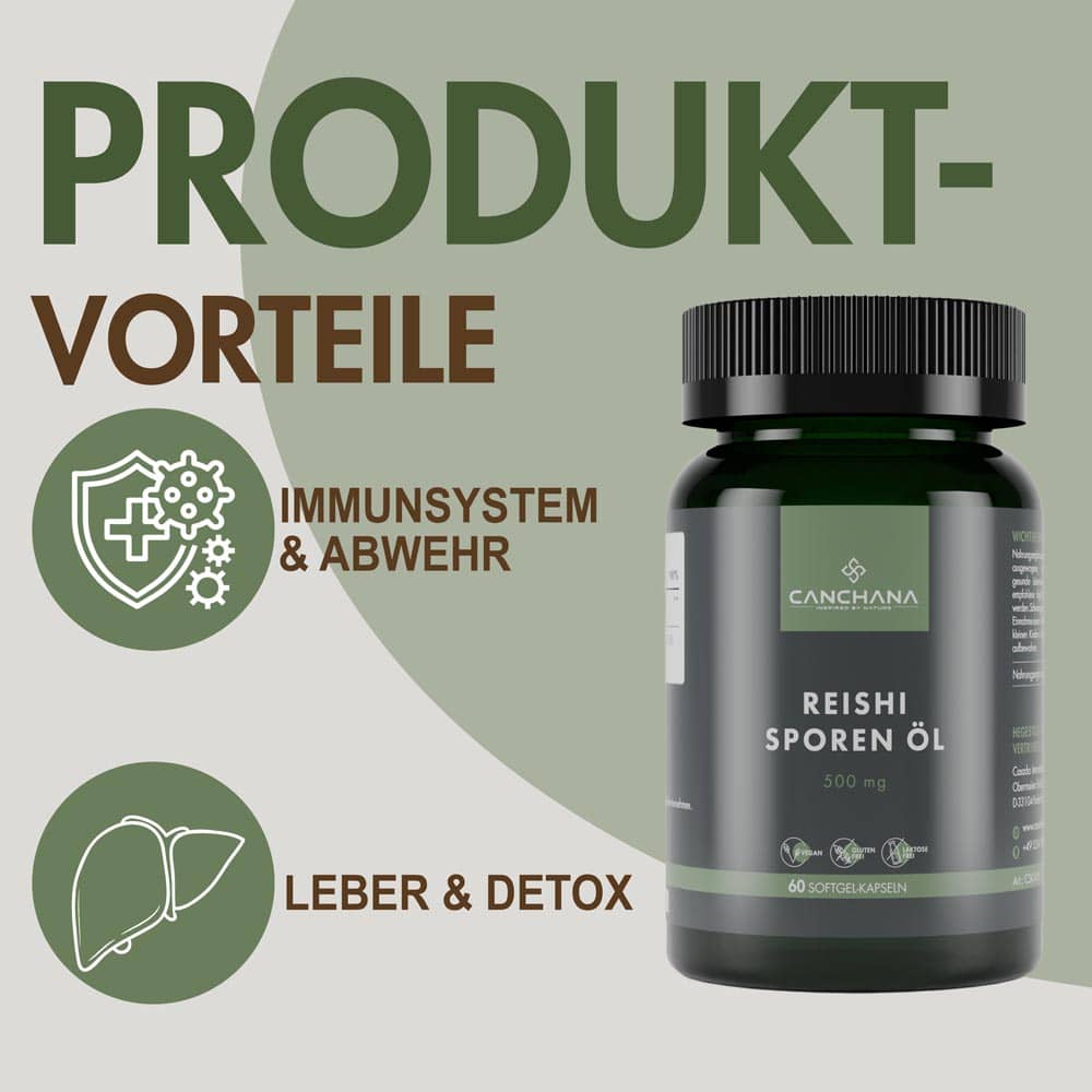 Reishi Sporen Öl Reishi Sporen Öl