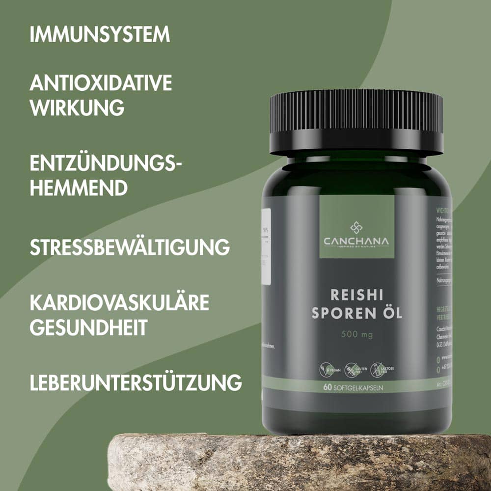 Reishi Sporen Öl Reishi Sporen Öl