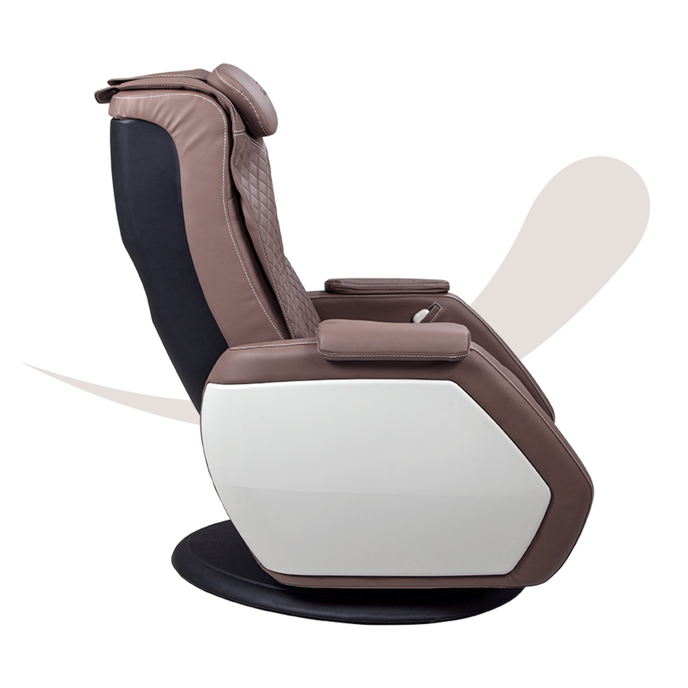 Smart V-Massagesessel khaki/weiß