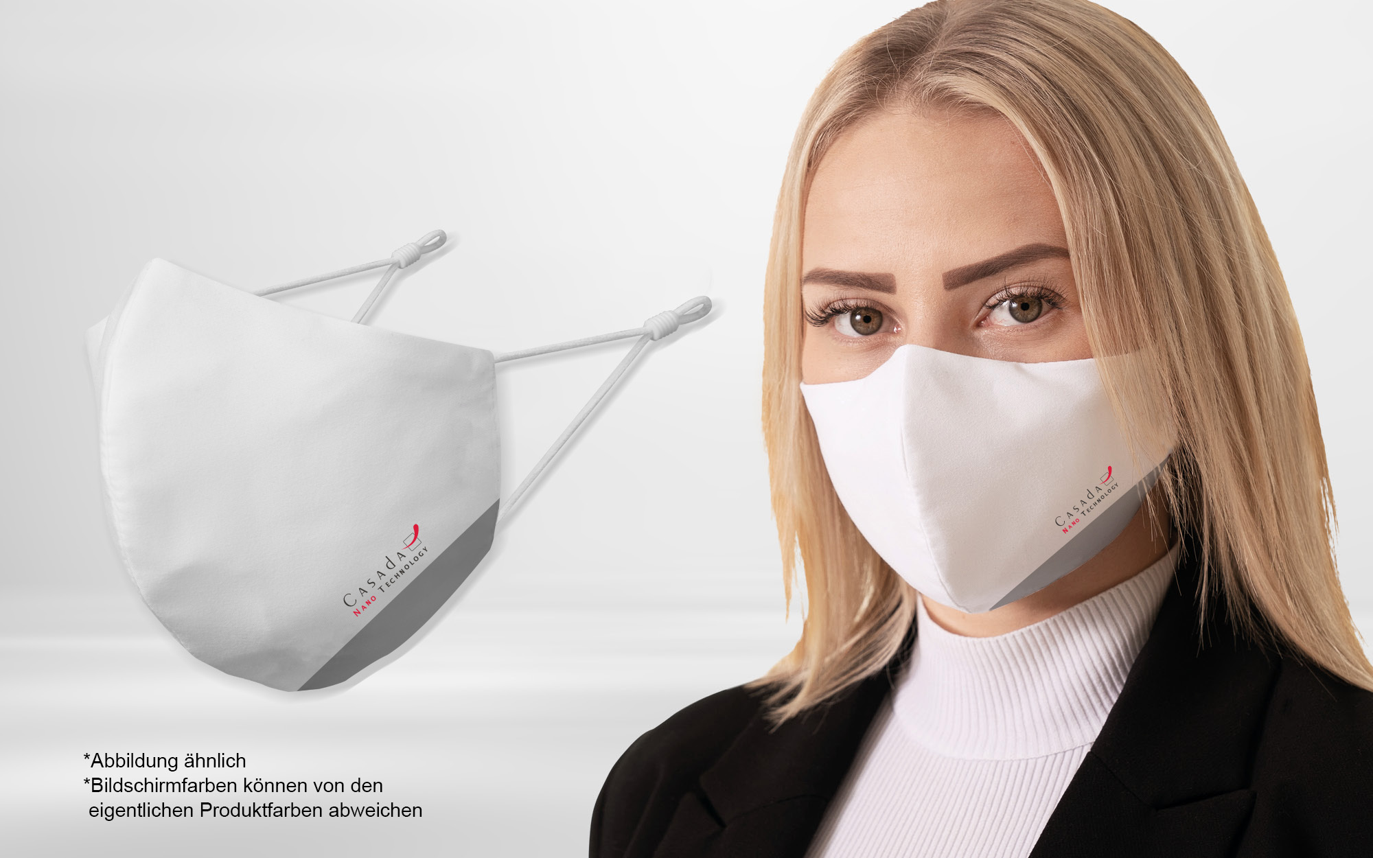 Zertifizierte FFP2 R Nano-Maske-PRO Limited Edition mit Schweif