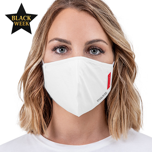 FFP2 zertifizierte Nano-Maske mit verstellbaren Ohrclips Limited Edition