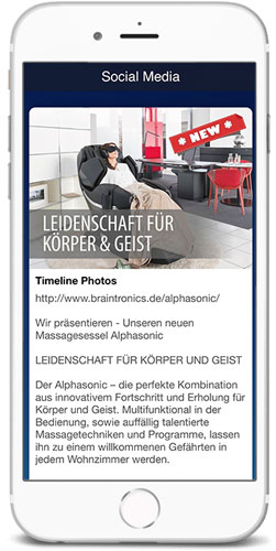 braintronics® II App Social Media